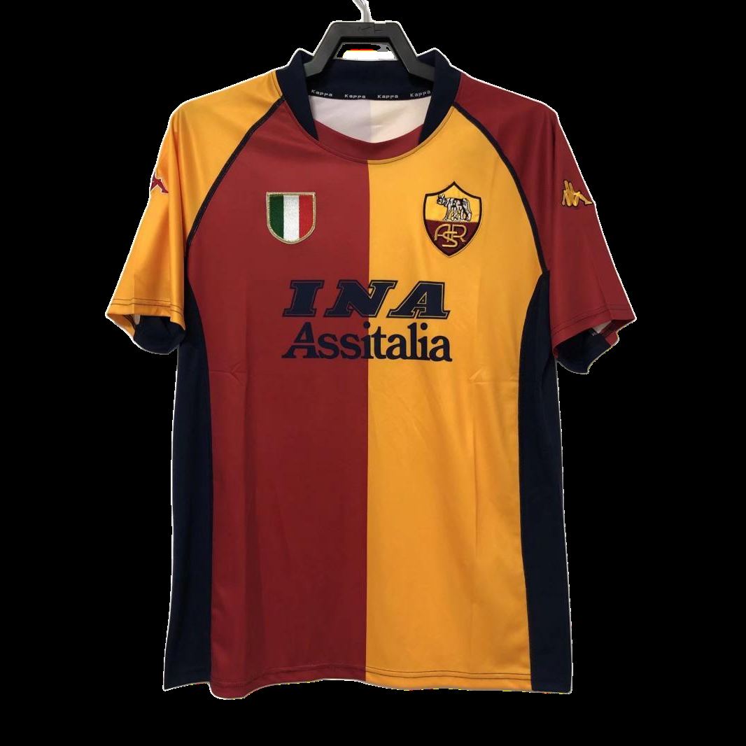 As Roma Retro Roma 01/02 Home S-XXL