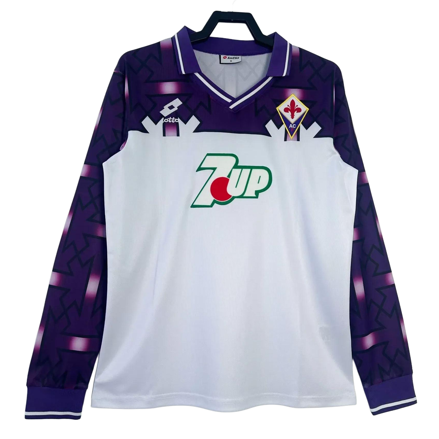 Acf Fiorentina Fiorentina 1992/93 Away Long Sleeves Kit Size:S~XXL