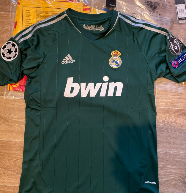 @joao.almeida — REAL MADRID THIRD 2012/13 · BWIN · ADIDAS