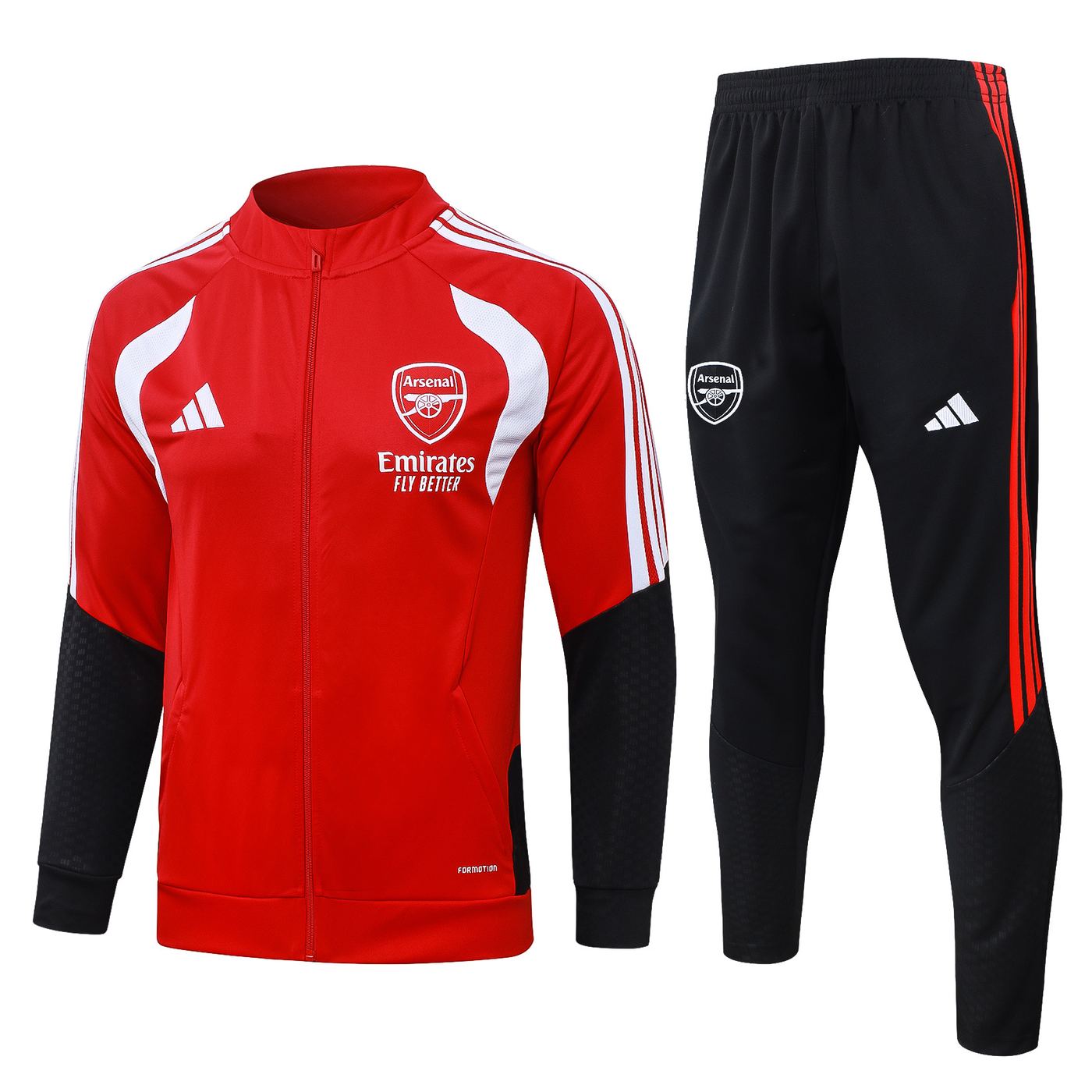 Arsenal 26/27 Full Zipper Training Suit - Red