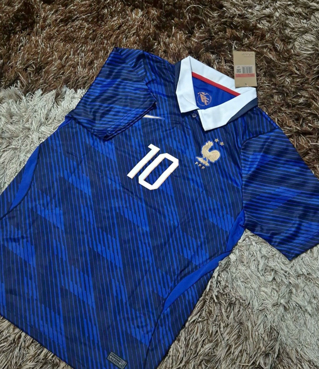 @rafael.costa — França Away · Mbappé 10 · Nike