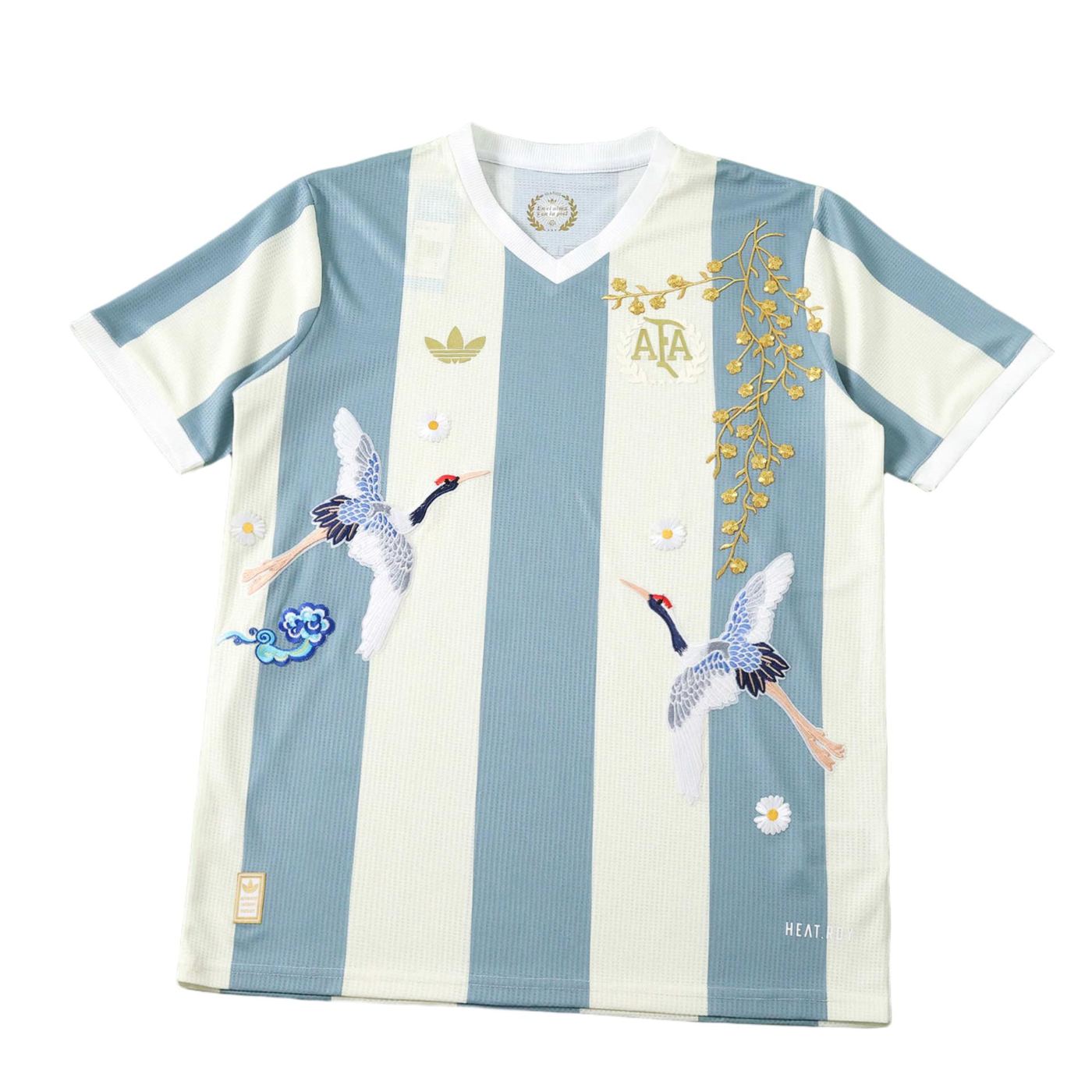 Player Version Argentina 50th Anniversary JerseyEmbroidered
