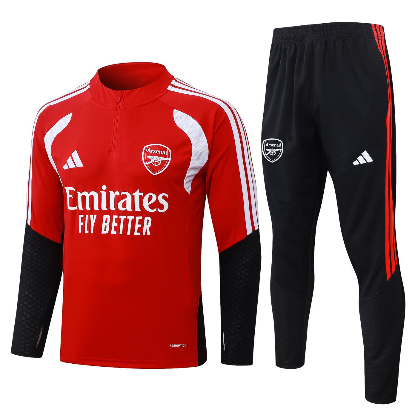 Arsenal 26/27 Half Zipper Training Suit - Red