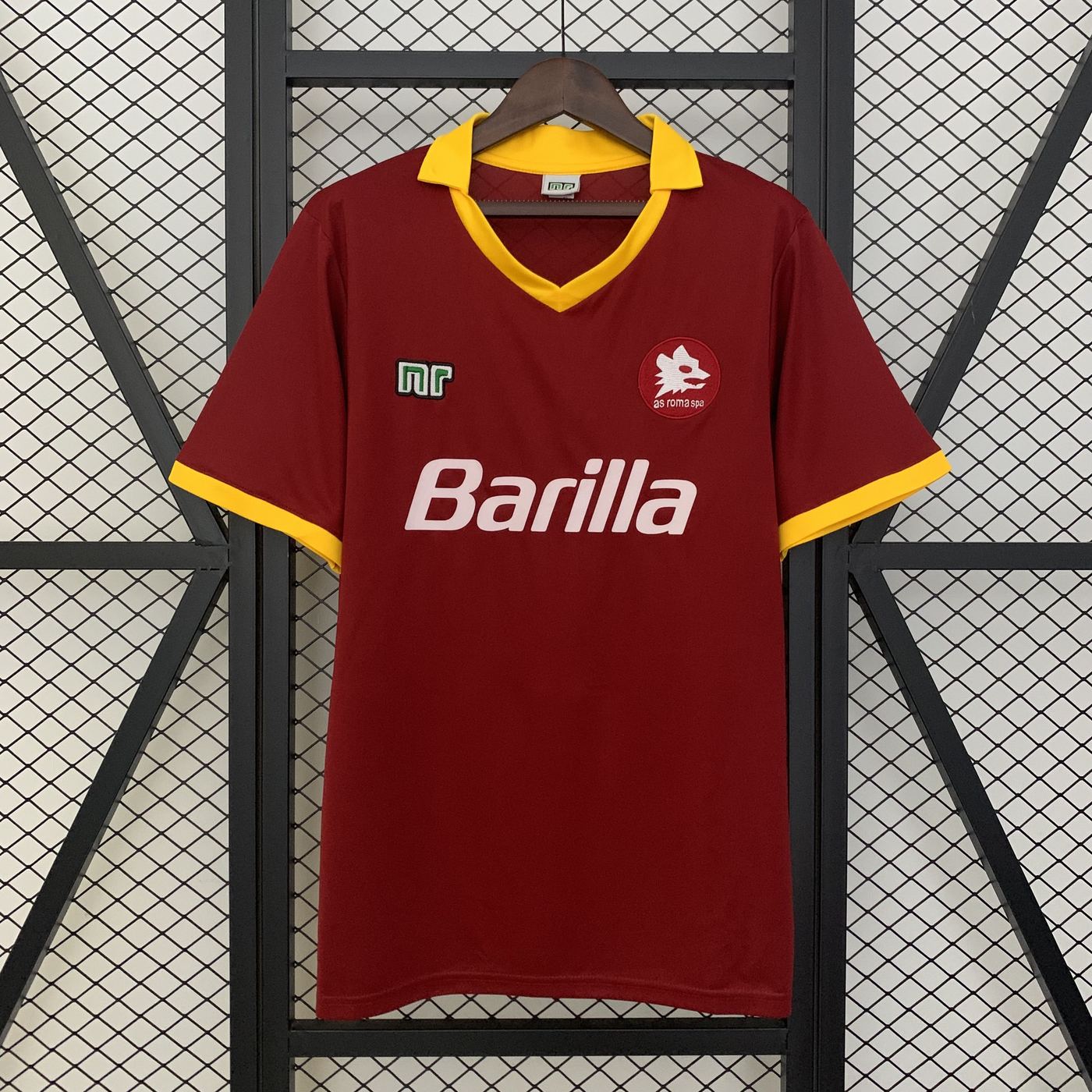 As Roma Retro 89/90 Roma Home S-XXL