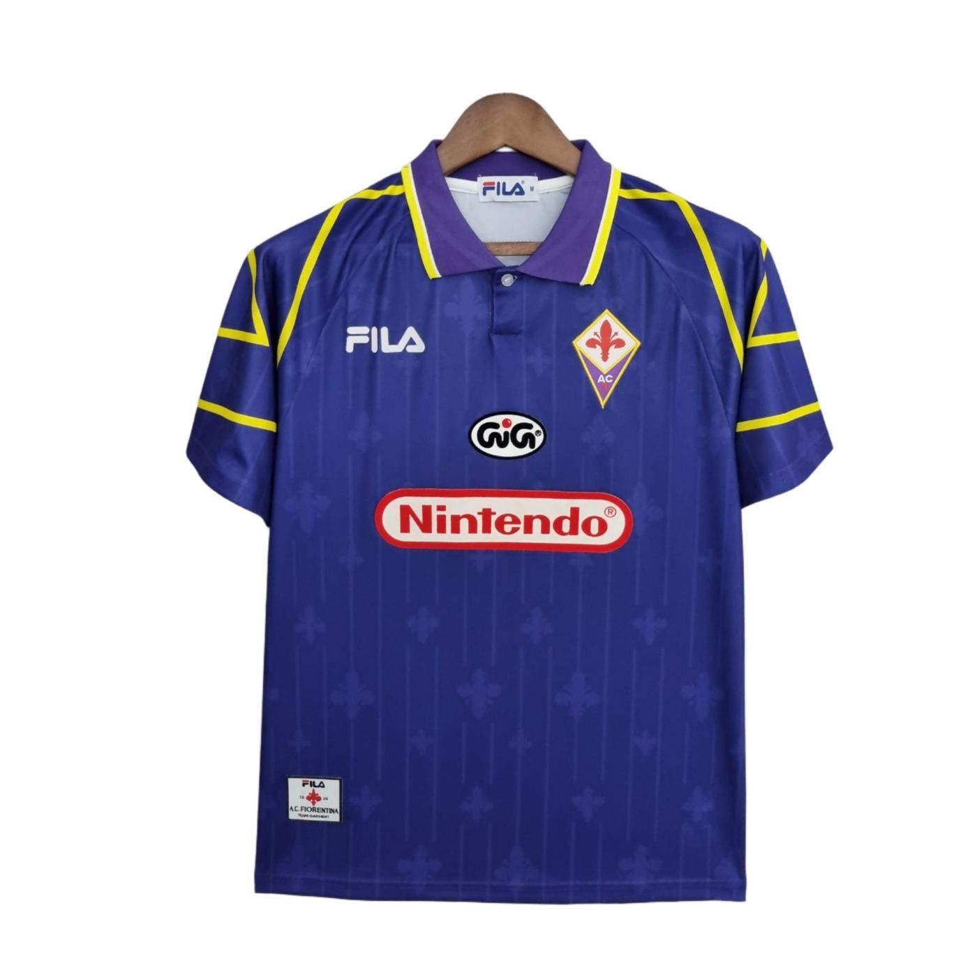 Acf Fiorentina Fiorentina 1997/98 Home Kit S~XXL