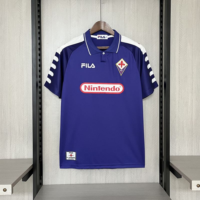 Acf Fiorentina Fiorentina 1998/99 Home Kit Size:S~XXL