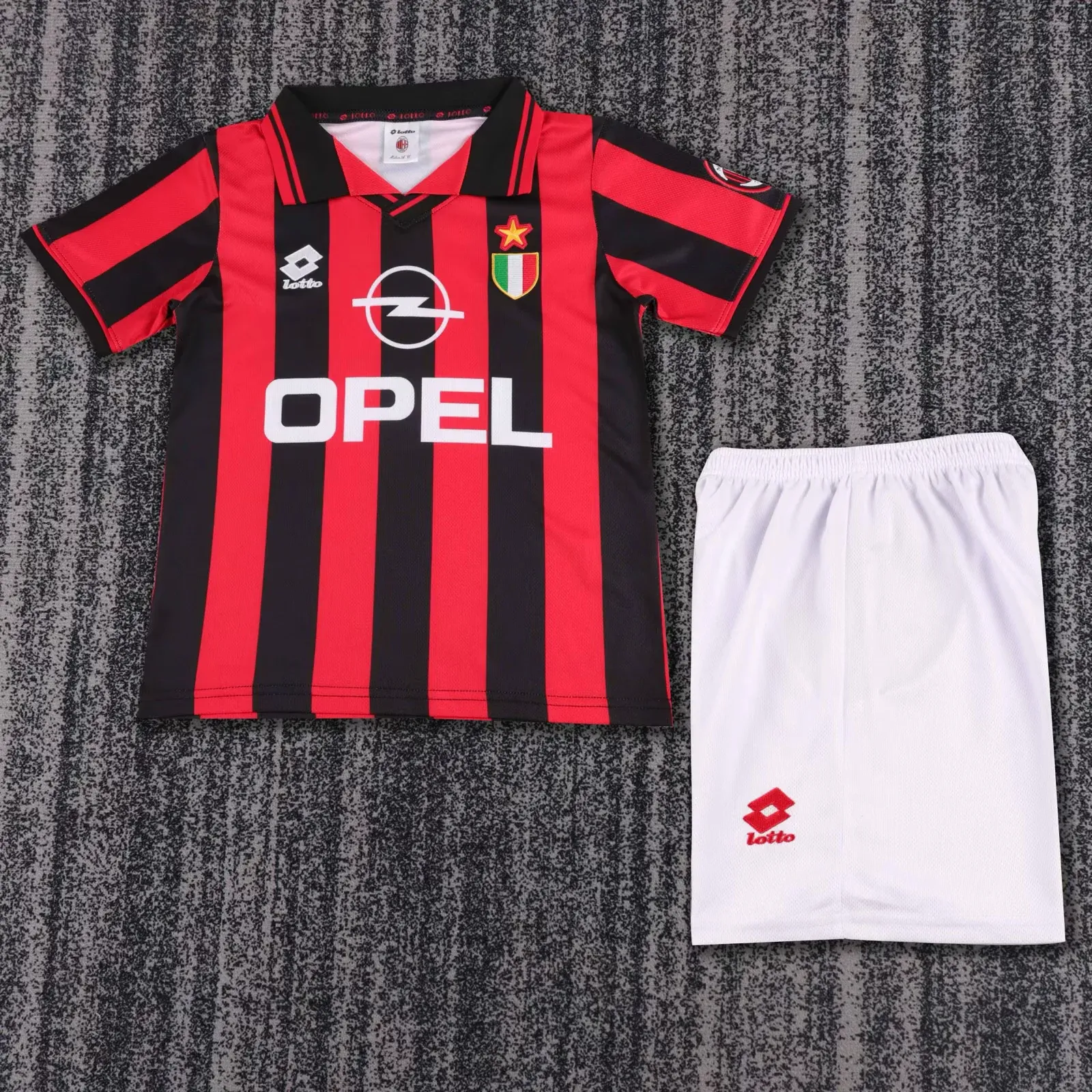Kids Retro Kit AC Milan 93/94 Home