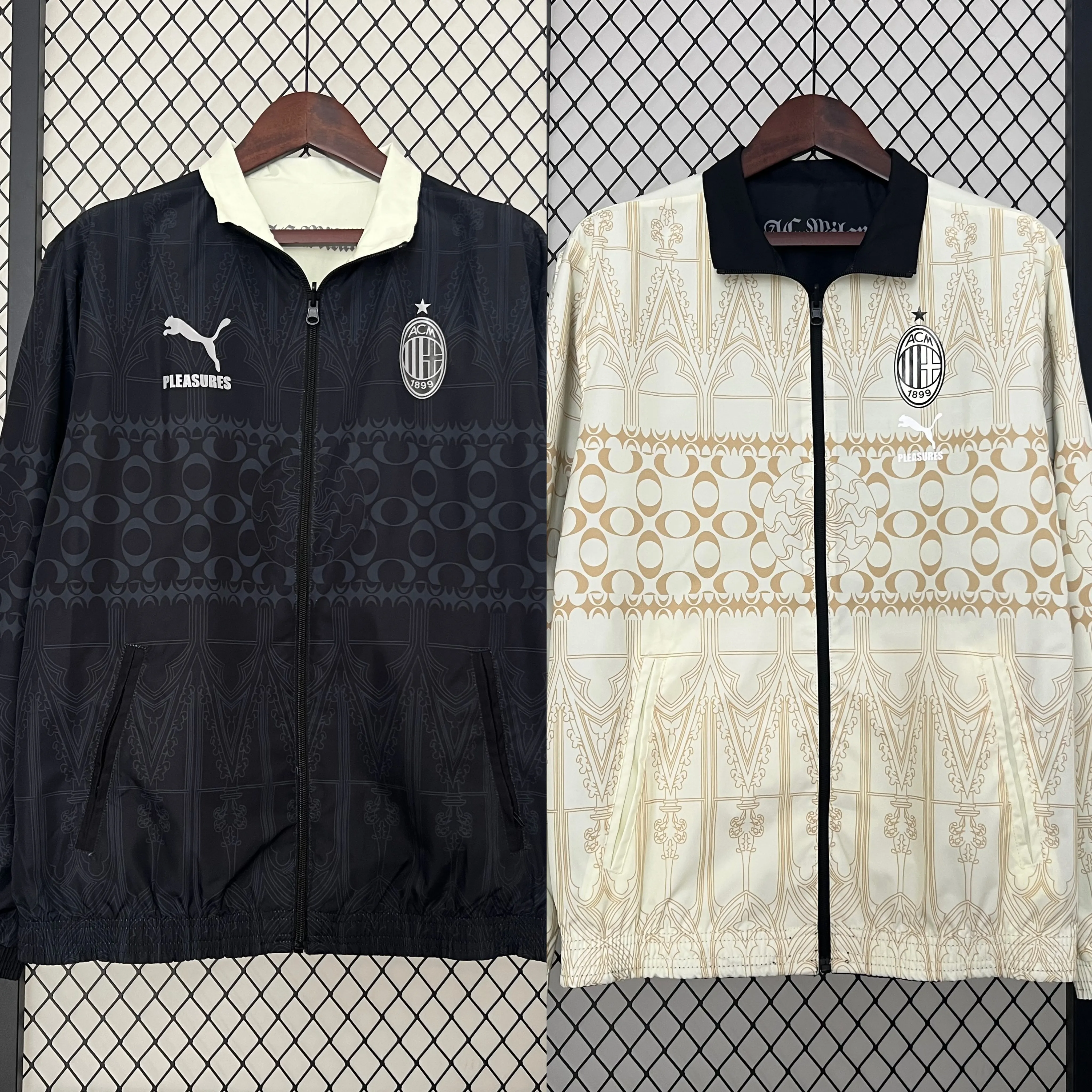 AC Milan Trench Coat Reversible S-XXL