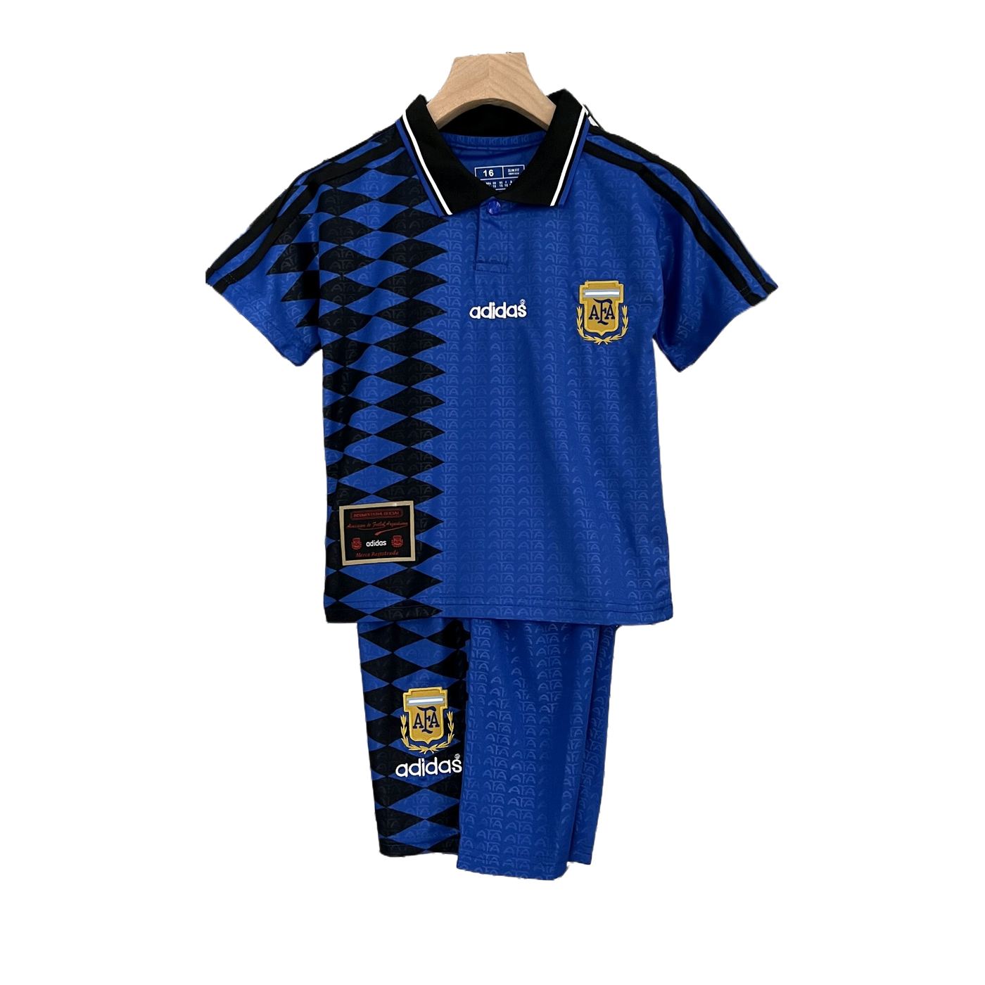 Retro Argentina 1994 Away Blue