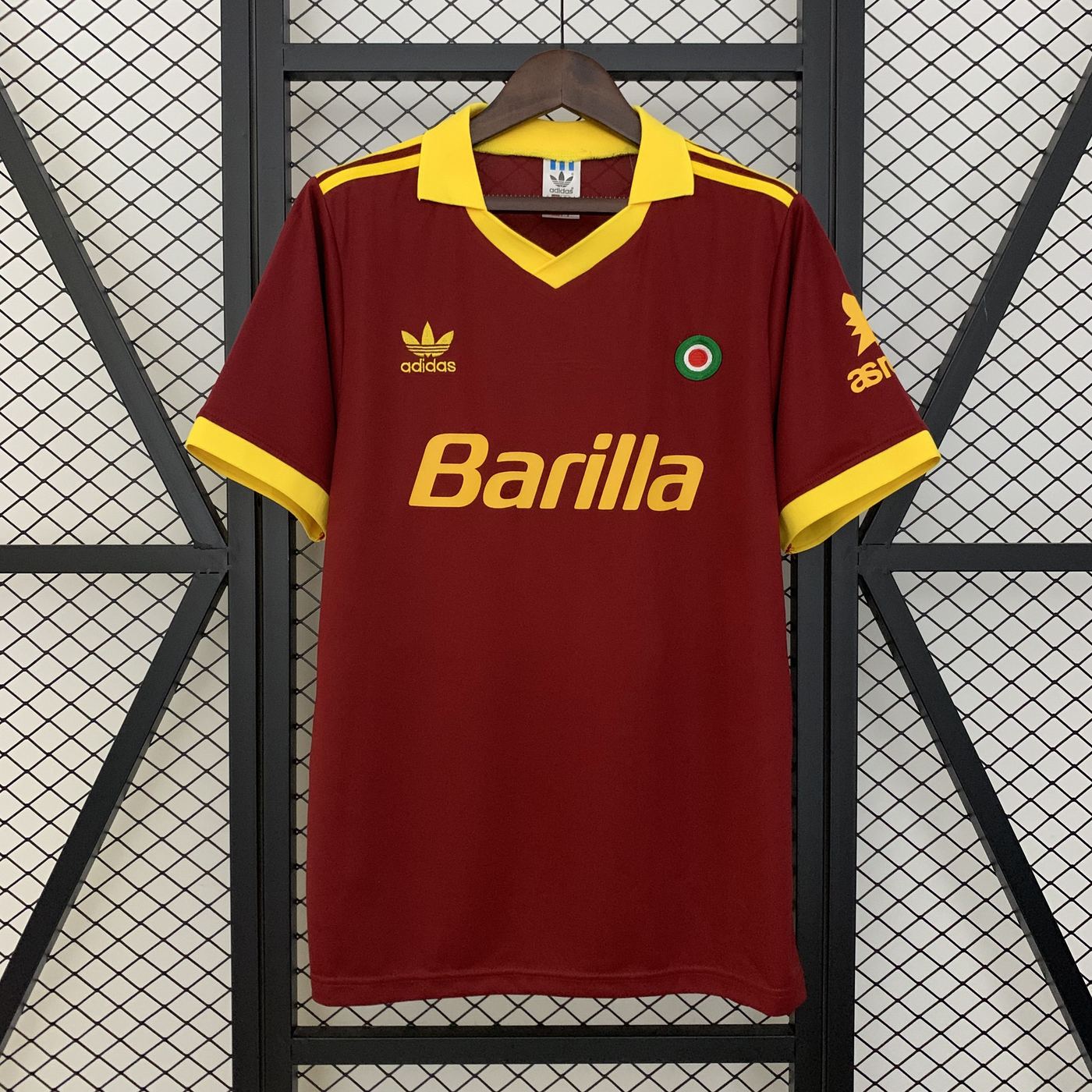 As Roma Retro 91/92 Roma Home S-XXL