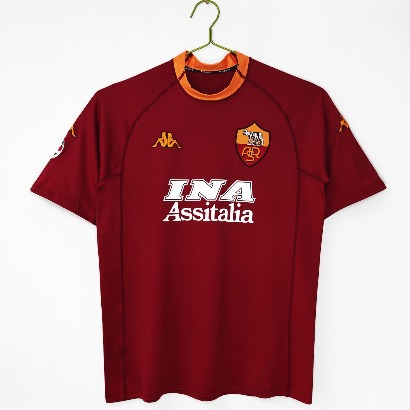 As Roma Retro Roma 00/01 Home Jersey S-XXL