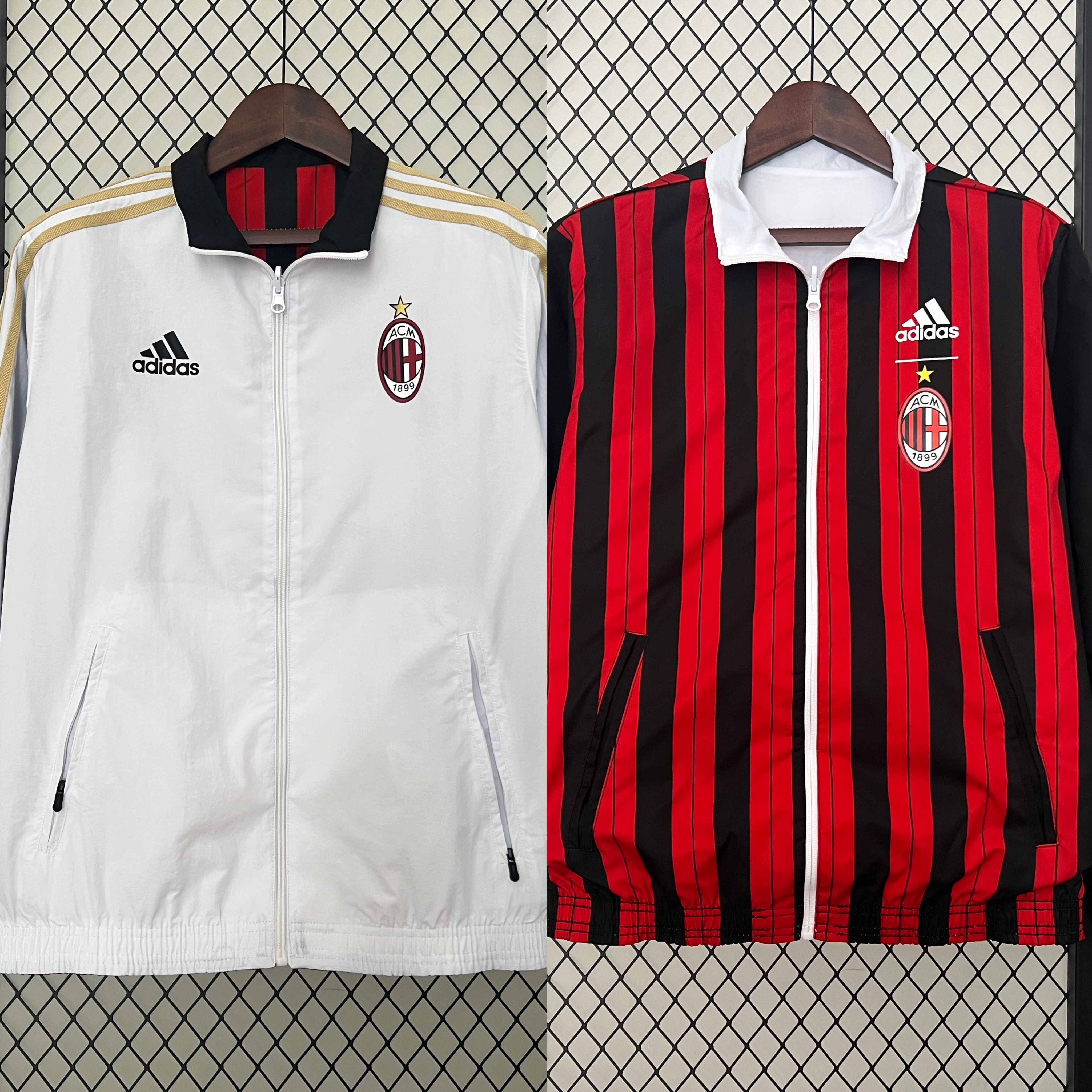 AC Milan Trench Coat Reversible S-3XL