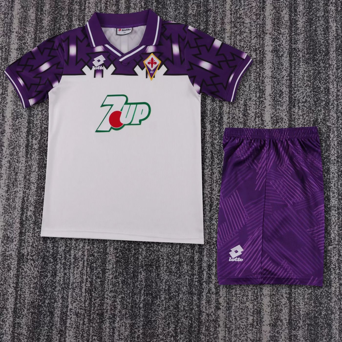 Acf Fiorentina Kids Retro Kit Fiorentina 92-93 Away