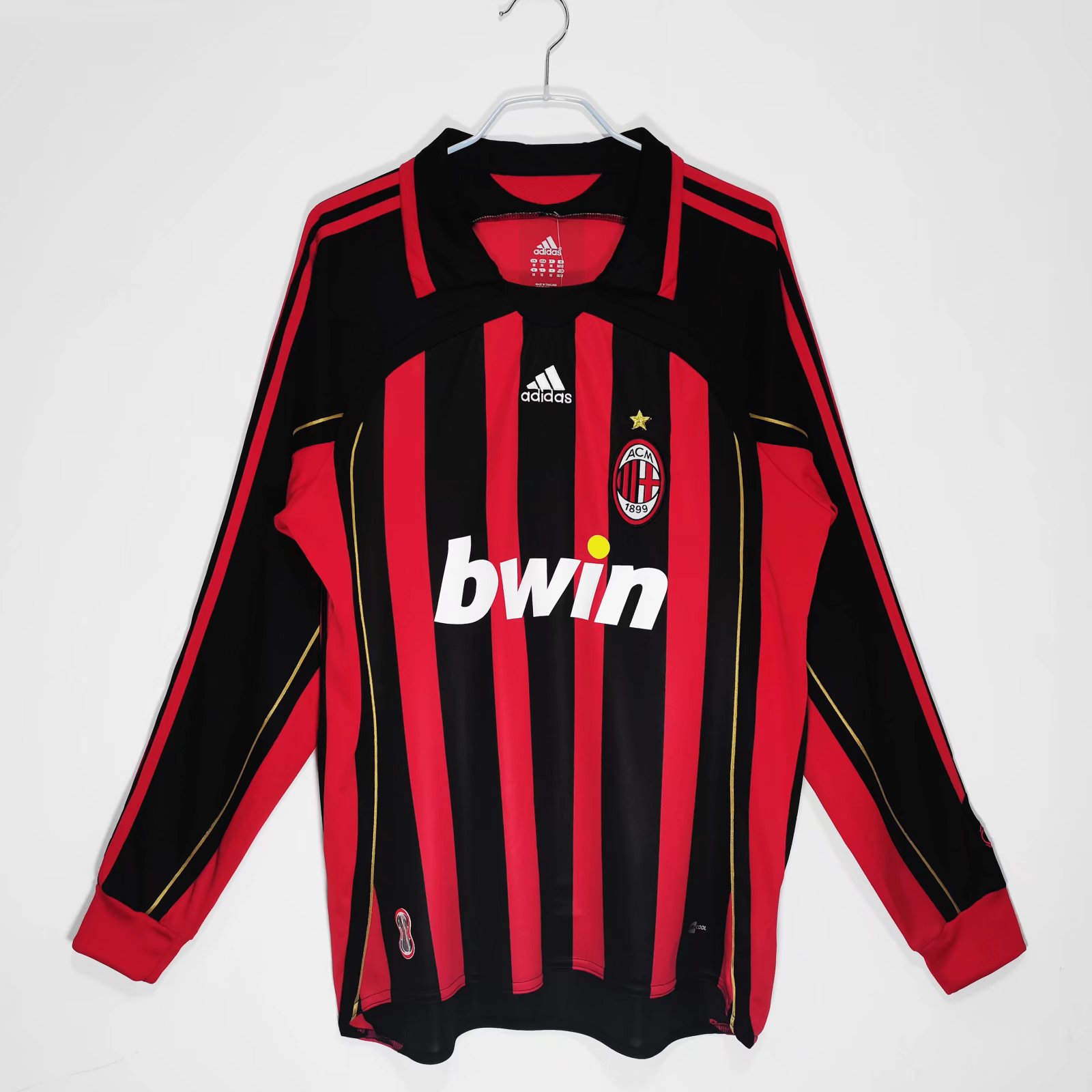 Retro 06/07 AC Milan Home Long Sleeves