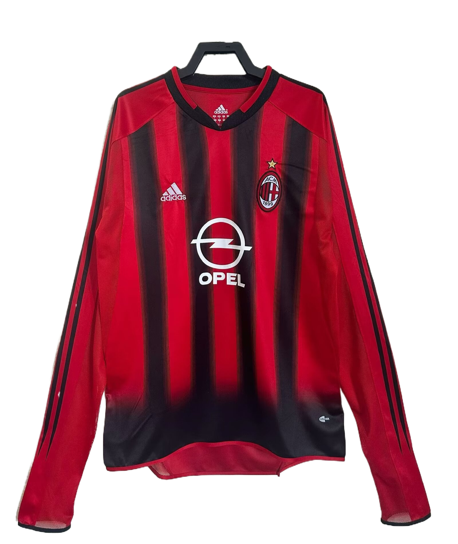 Retro 04/05 AC Milan Home Long Sleeves S-XXL