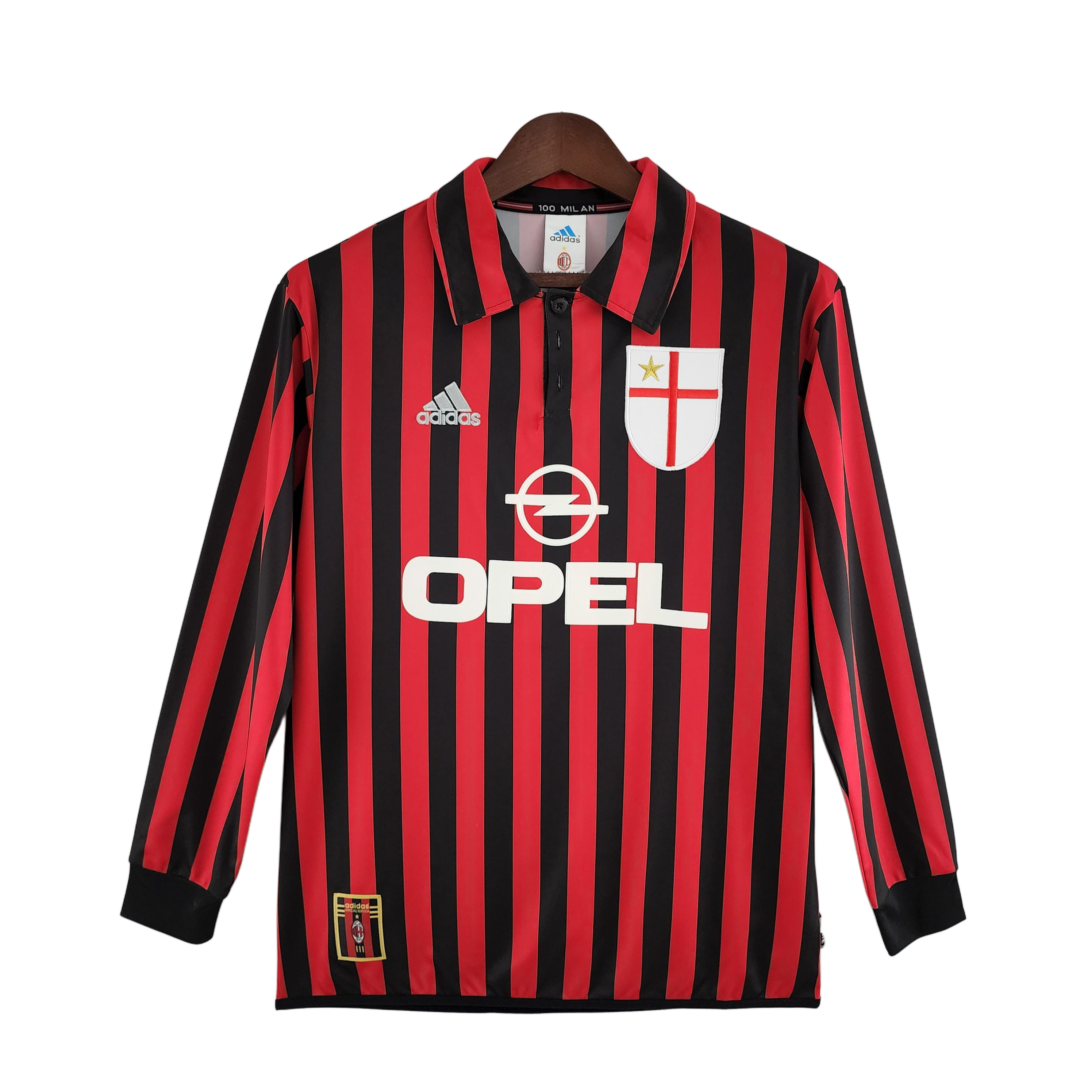 Retro 99/00 AC Milan Home long Sleeves